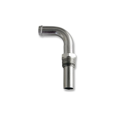 Scott Drake 1970 428 Heater Hose Elbow, silver zinc - D0AZ-18599-B