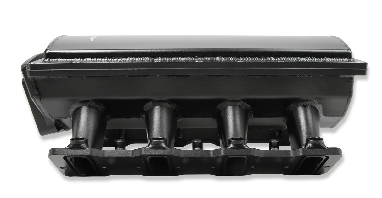 Holley 832142 Sniper EFI Fabricated Race Series Intake Manifold - GM LS1/LS2/LS6 - Black
