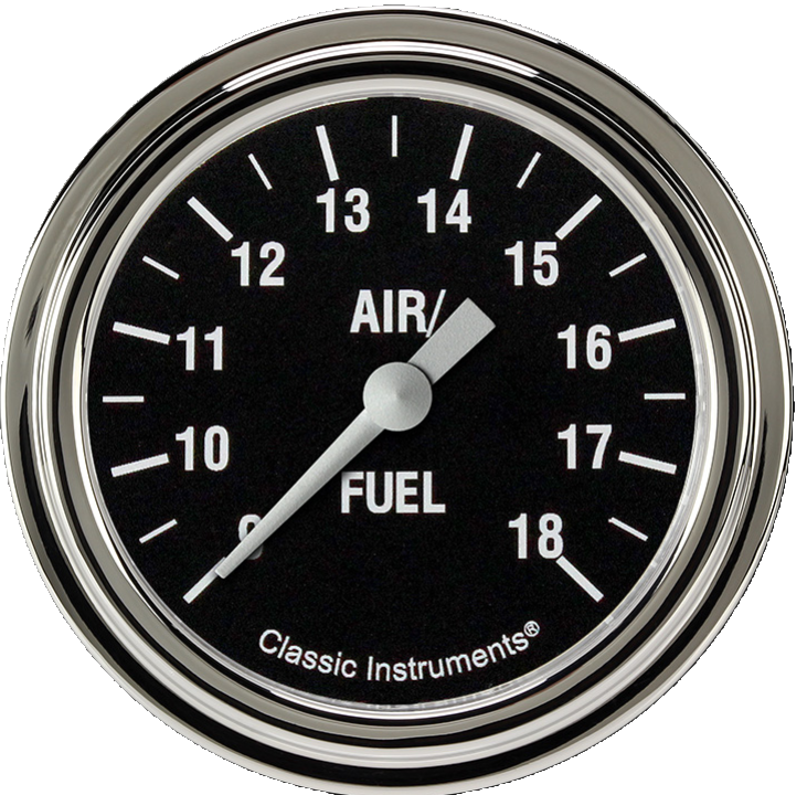Classic Instruments Hot Rod 2 5/8" Air Fuel Ratio Gauge - HR394SLF
