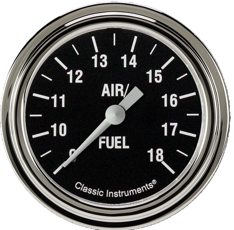 Classic Instruments Hot Rod 2 5/8" Air Fuel Ratio Gauge - HR394SLF