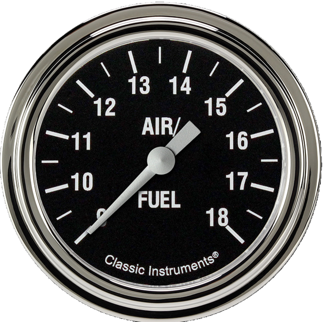 Classic Instruments Hot Rod 2 5/8" Air Fuel Ratio Gauge - HR394SLF