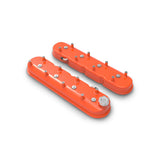 Holley 241-164 Tall LS Valve Covers - Factory Orange