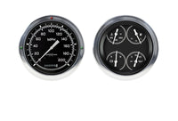 Classic Instruments Autocross Gray 1954-55 Chevy Truck Package - CT54AXG52