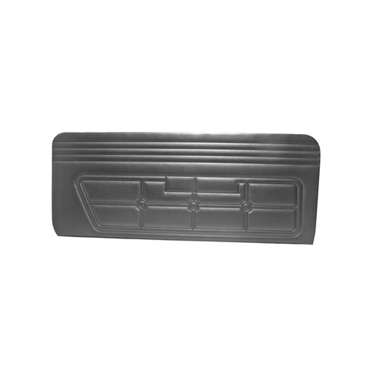 Scott Drake 71-73 Standard Door Panel (Black) - D1ZZ-65239423BK