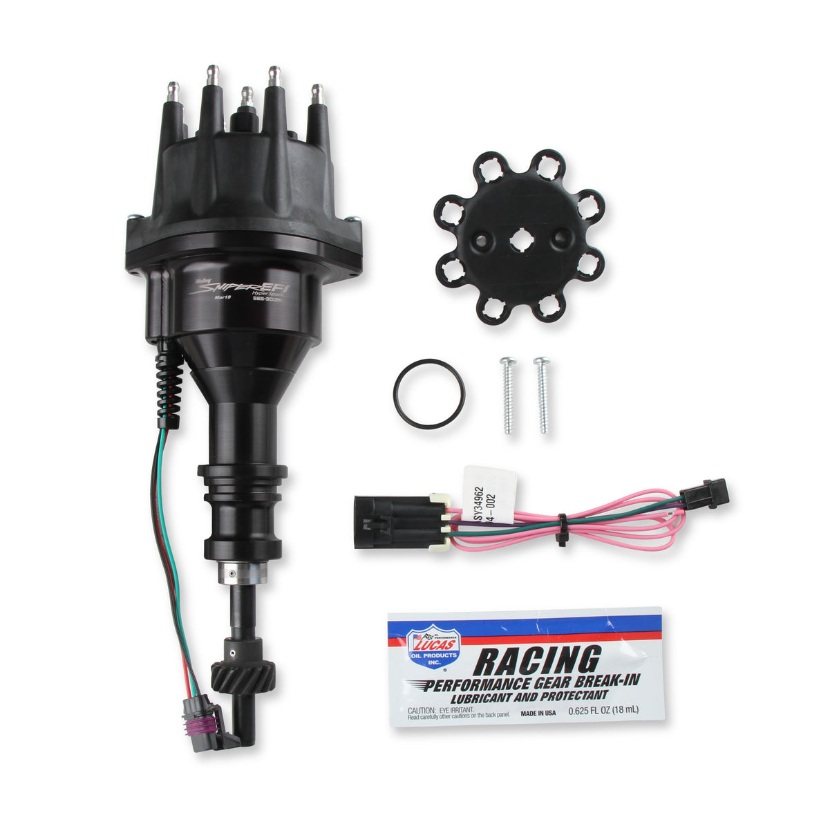 Holley 565-301BK HyperSpark Distributor - Ford Small Block 260 / 289 / 302