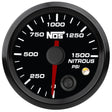 NOS Analog Style 2-1/16" Nitrous Pressure Gauge - 15939NOS