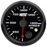 NOS Analog Style 2-1/16" Nitrous Pressure Gauge - 15939NOS