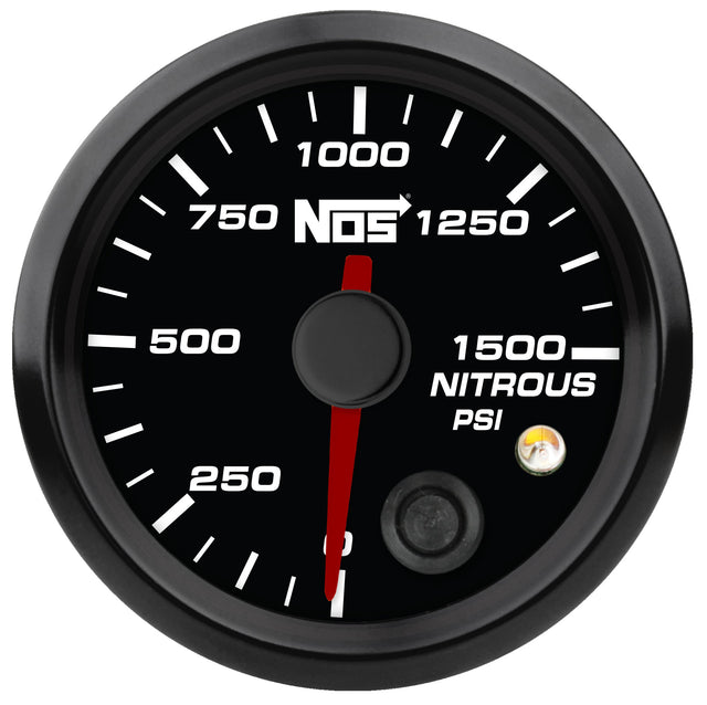 NOS Analog Style 2-1/16" Nitrous Pressure Gauge - 15939NOS