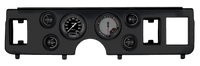 Classic Instruments AutoCross Gray Series Short Sweep Gauge Set - CDMU79AXG01BL