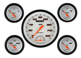 Classic Instruments Velocity White Five Gauge Set - VS65WBLF