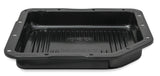 Mr Gasket Transmission Oil Pan - Black Steel - 9765BMRG
