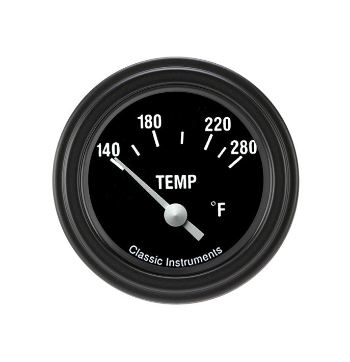 Classic Instruments HOT ROD 2IN WATER TEMP - HR26BLF