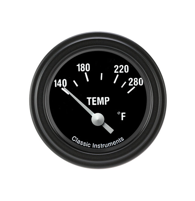 Classic Instruments HOT ROD 2IN WATER TEMP - HR26BLF