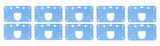 Holley 1008-1907-1 Metering Block Gasket 10PK