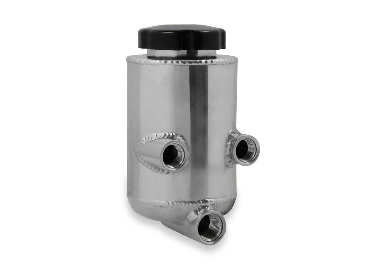 Holley 198-211 Power Steering Remote Reservoir - Polished Aluminum