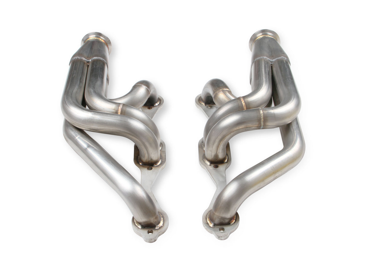 Flowtech Small Block Chevy Turbo Headers - Natural Finish - 11569FLT