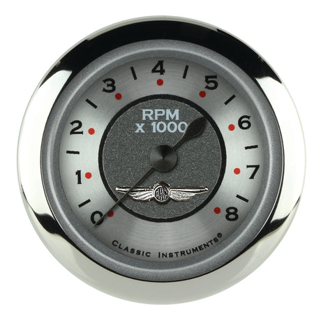 Classic Instruments All American 2 1/8" Tachometer - AW183SRC