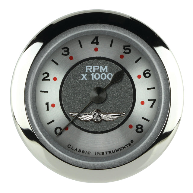 Classic Instruments All American 2 1/8" Tachometer - AW183SRC