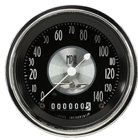 Classic Instruments All American Tradition 3-3/8" Speedometer Gauge - AT55SHC