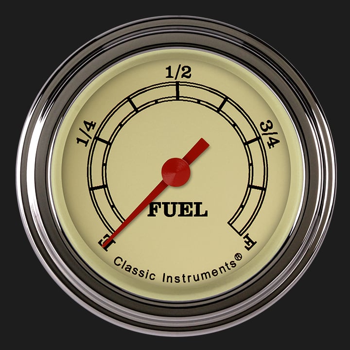 Classic Instruments Vintage 2 1/8" Fuel Gauge - VT109SLF