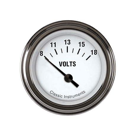 Classic Instruments White Hot 2 1/8" Volt - WH30SLF