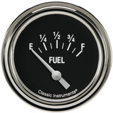Classic Instruments Hot Rod 2-5/8" Fuel Level Gauge - HR214SLF