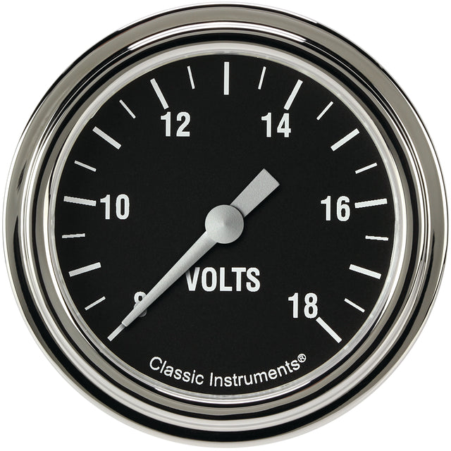 Classic Instruments Hot Rod 2-5/8" Volt Gauge - HR330SLF
