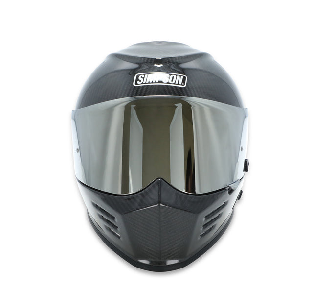 Simpson Motorcycle Ghost Bandit Helmet - Carbon Fiber XL - GBDXLC
