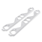 Mr Gasket Header Gaskets - Aluminum Layered - 7402G