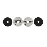 Scott Drake Hood Pin Kit Billet Aluminum - S1MS-16892-K