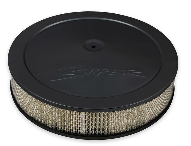 Holley 120-541 Sniper EFI Air Cleaner Assembly - 14" x 4" - Black