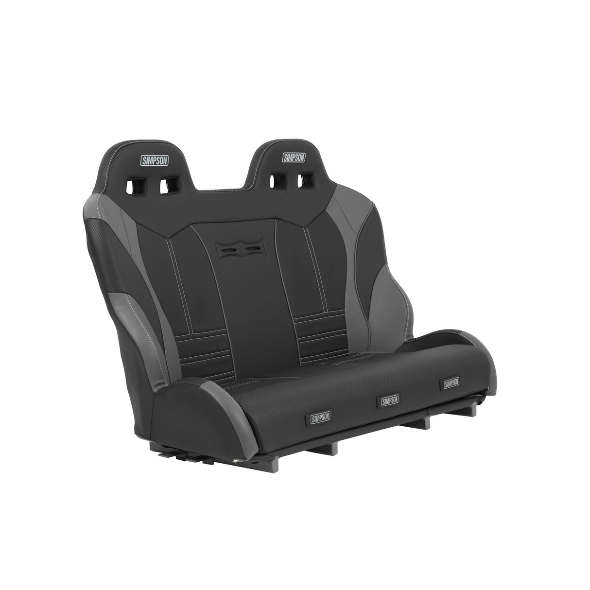 Simpson STD PRO SPORT BENCH X3 - Black/GRY Simpson Racing Pro Sport Rear Bench - SP303-510-305