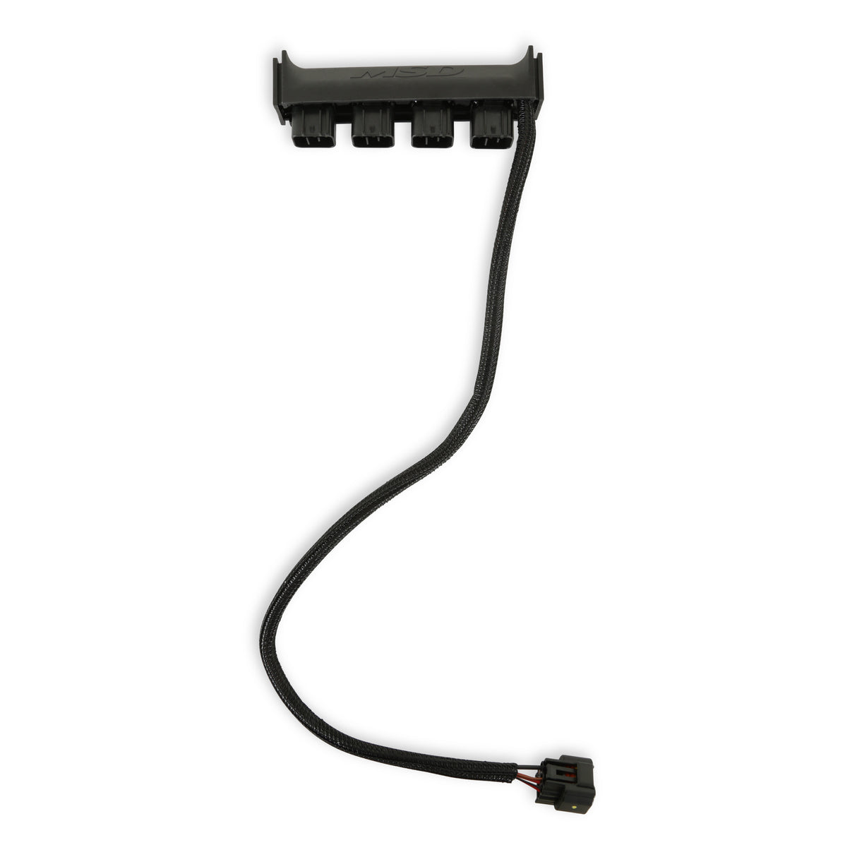 MSD Power Grid 4-Connector Hub - Black Housing - 77403