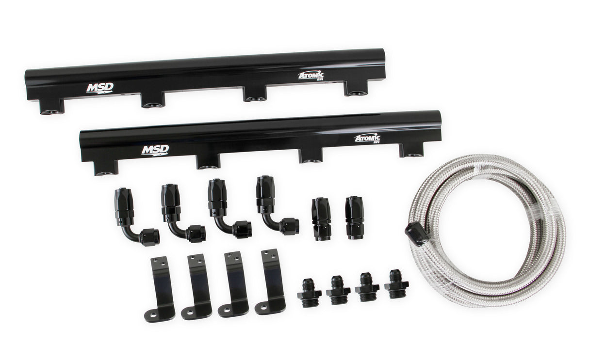 MSD Atomic EFI Billet Fuel Rails - 2723
