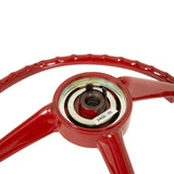 Scott Drake 1965 Standard Steering Wheel (Bright Red) - C5ZZ-3600-BR