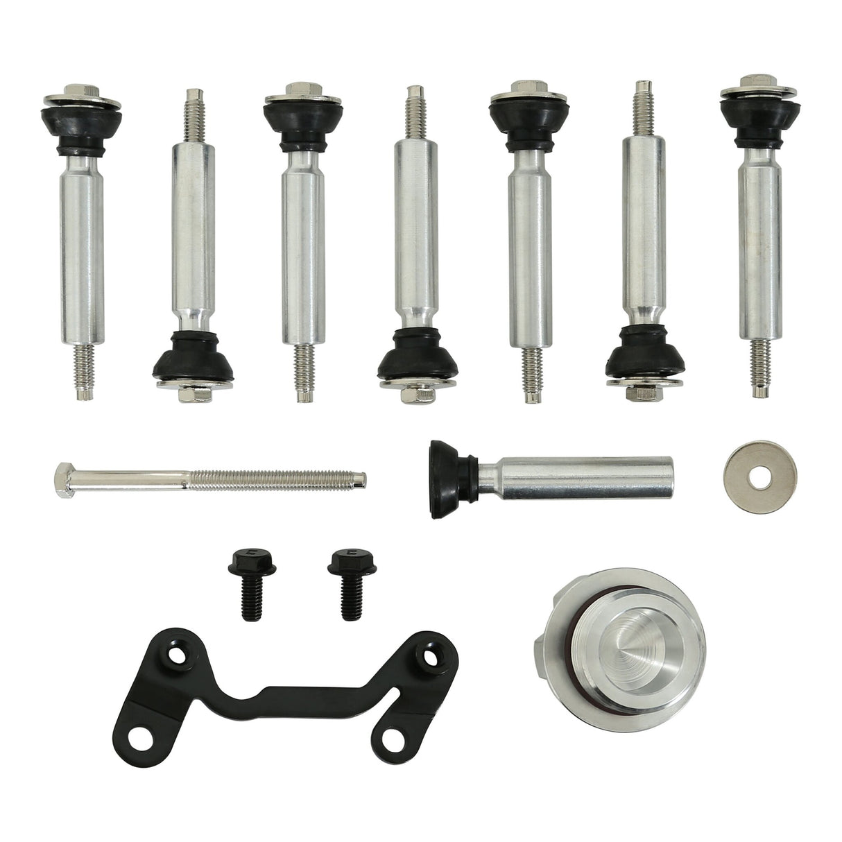 Holley 241-112 Tall LS Valve Covers - Satin Black