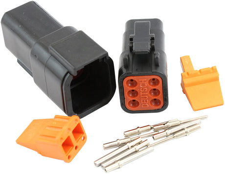 Aeroflow WeatherTight DTM 6 PinConnector - AF49-9106 AF49-9106