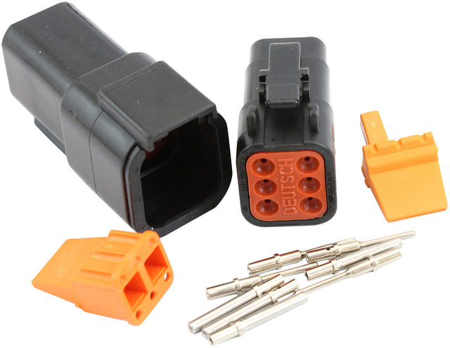 Aeroflow WeatherTight DTM 6 PinConnector - AF49-9106 AF49-9106