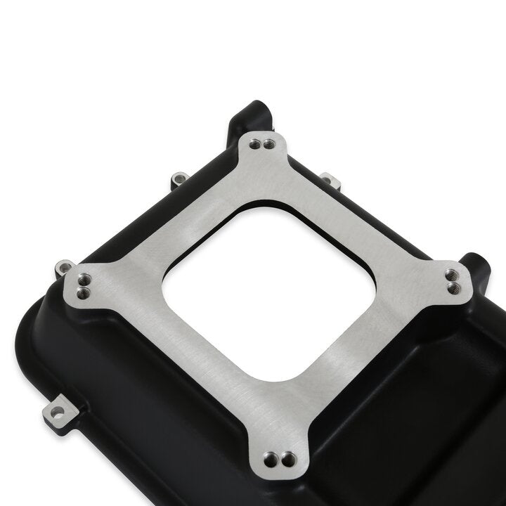 Holley 300-207BK-2 Hi-Ram Intake Plenum Top Only - 2 x 4150 - Flat Black Finish