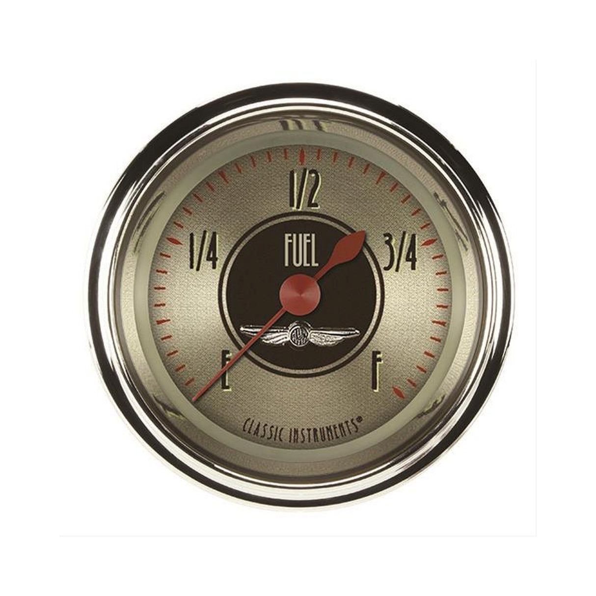 Classic Instruments All American Nickel 2 1/8" Fuel Gauge - AN109SHC