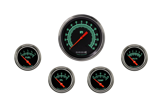 Classic Instruments G/Stock Five Gauge Set - GS254SLF