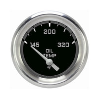 Classic Instruments Autocross Gray 2-5/8" Oil Temperature Gauge - AX228GAPF