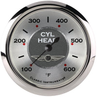 Classic Instruments All American 2-5/8" Cylinder Head Tempature Gauge - AW397SRC
