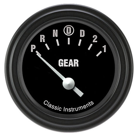 Classic Instruments HOT ROD 2IN GEAR SELECT W/OD - HR06BLF