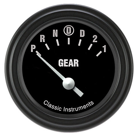 Classic Instruments HOT ROD 2IN GEAR SELECT W/OD - HR06BLF