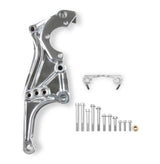 Holley 20-155P Low-Mount LS Accessory Drive Bracket - Driver's Side P/S & Alt Bracket Polished
