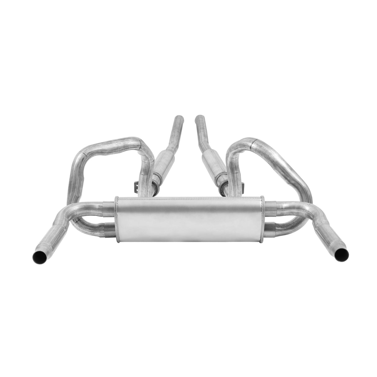 Scott Drake 1967-69 Mustang Exhaust - Factory Style Dual Exhaust System 2.25" - C9ZZ-5257-CRE