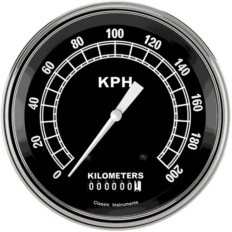 Classic Instruments Traditional 4 5/8" Speedometer - TR58SLF