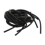 ACCEL Spark Plug Wire Set- 8mm - Black Wire with Black 90 Deg Boots - 4041K