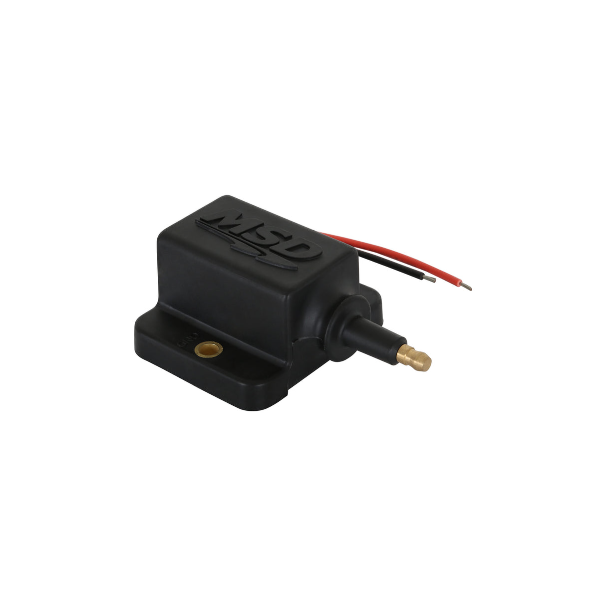 MSD Ignition Coil (Single Tower), Isolated Ground Coil, Black, Individual - 8230